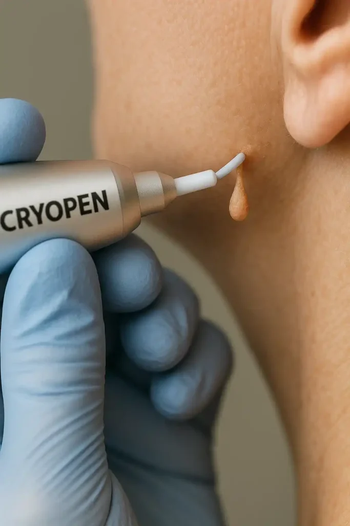 Cryopen for skin tags removal Bootle speak to our team today!