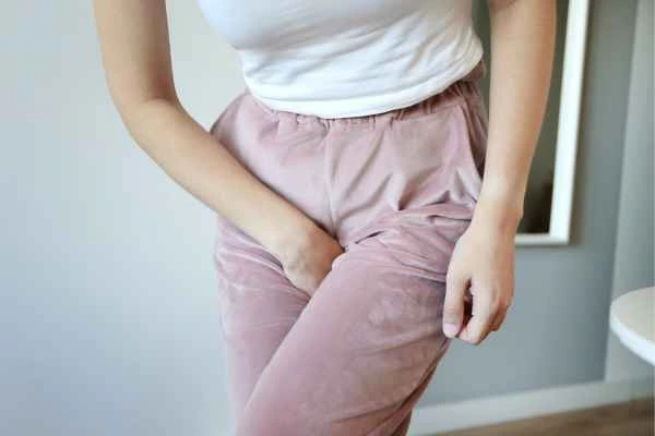 woman struggling with urine incontinence Bootle