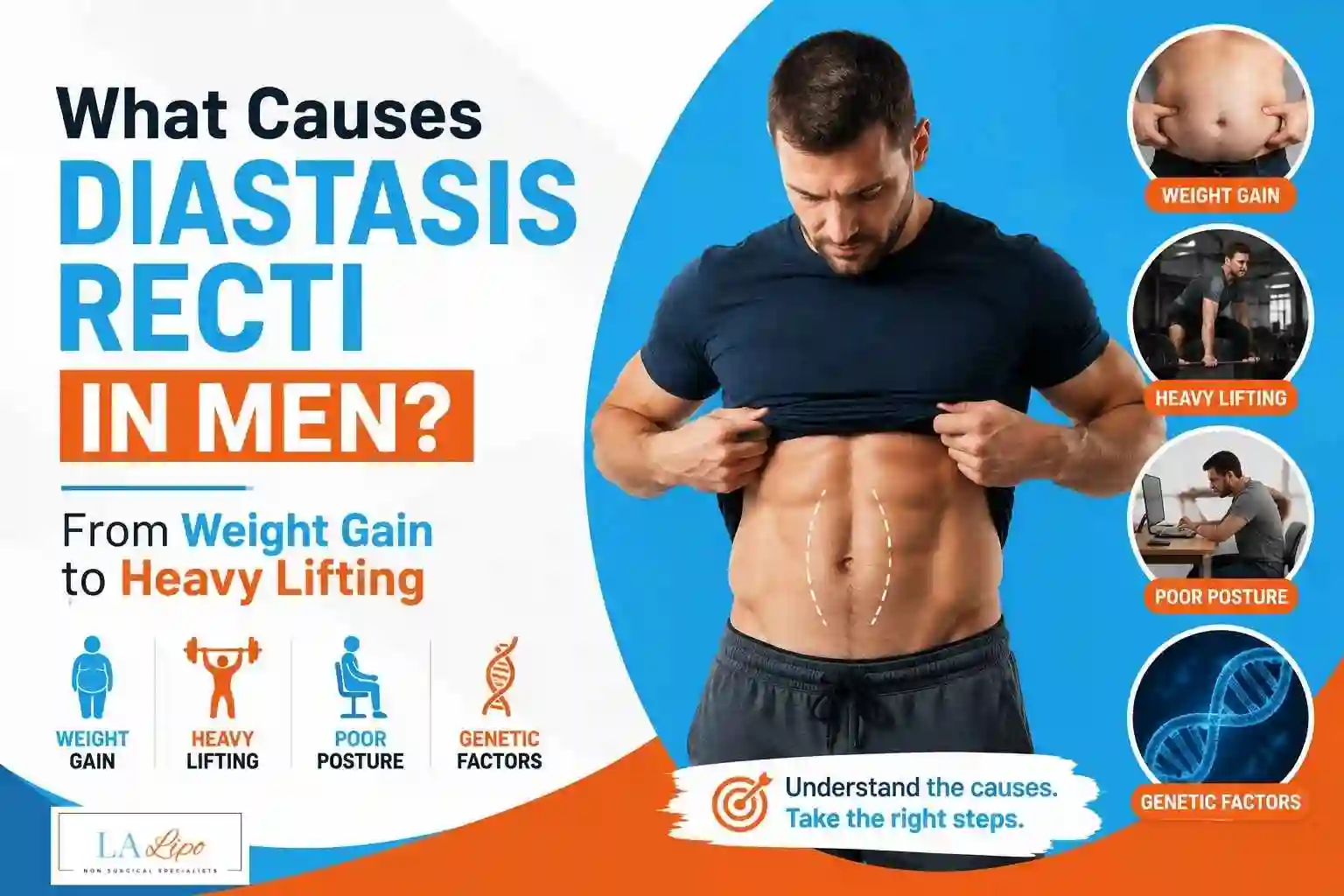 What Causes Diastasis Recti in Men? From Weight Gain to Heavy Lifting Bootle